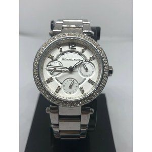 Michael Kors MK5615 Womens Silver Stainless Steel